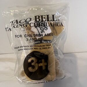 Taco Bell Walking Chihuahua Plush Toy - Tan and White
